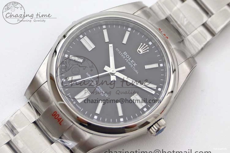 Dial A2824 Oyster Edition Best EWF Steel 124300 Black 41mm on Perpetual SS Bracelet 904L 1:1 0504